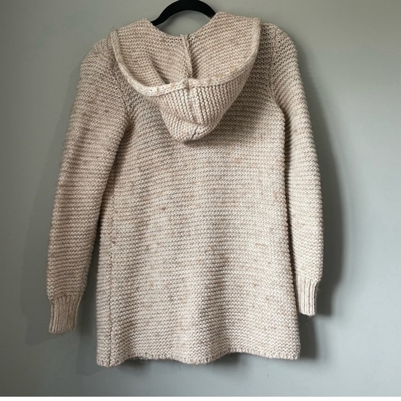 Hooded Wool Sweater -m - Picture 4 of 5